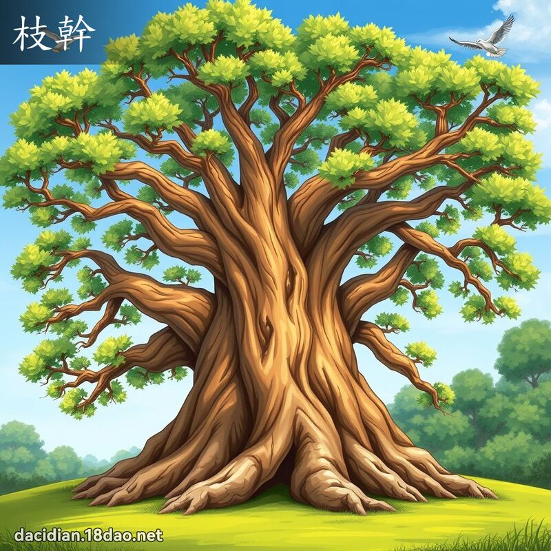 枝幹 - 國語大辭典配圖