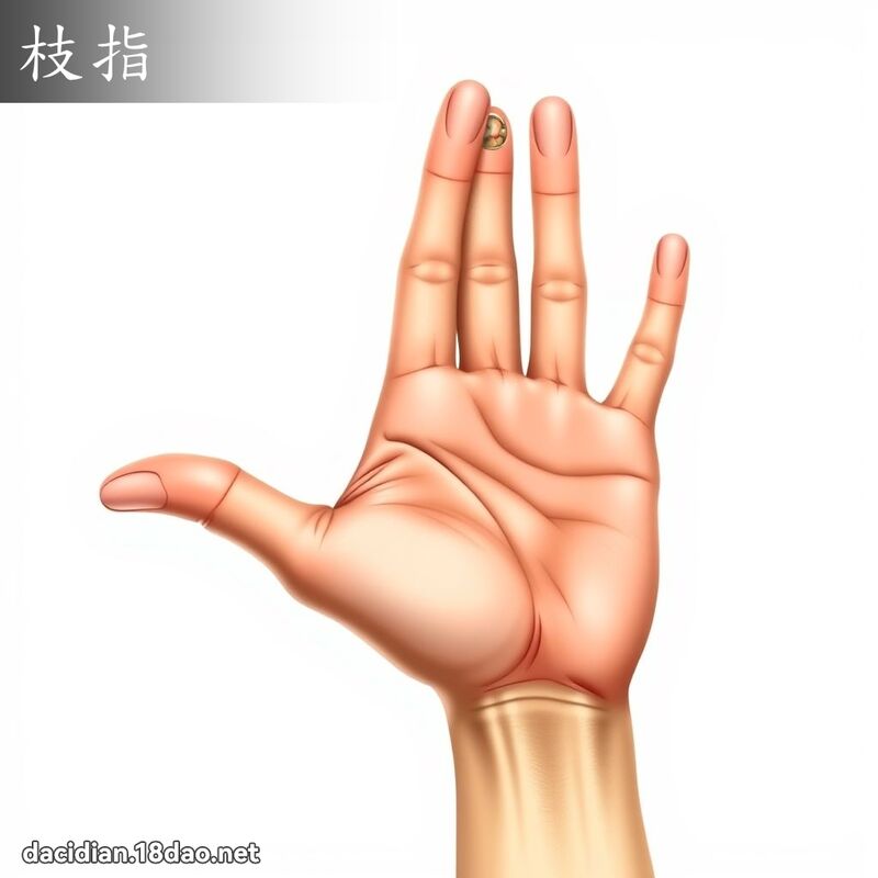 枝指 - 国语大辞典配图