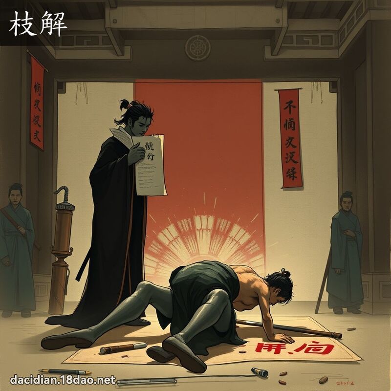 枝解 - 国语大辞典配图