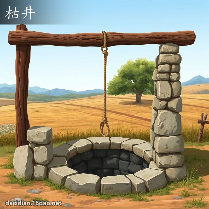 枯井 - 國語大辭典配圖