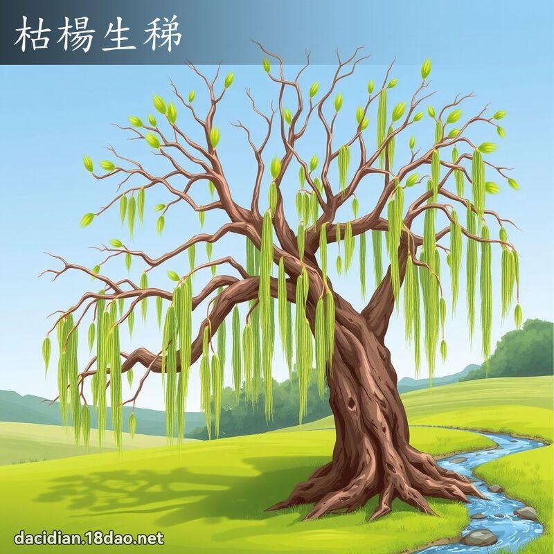 枯楊生稊 - 國語大辭典配圖