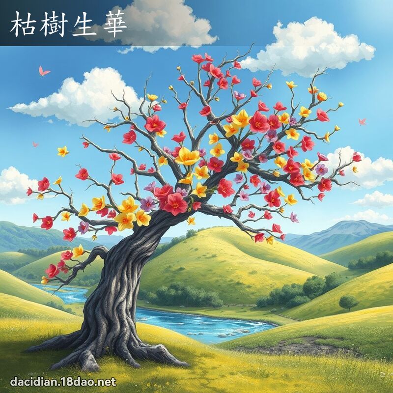 枯樹生華 - 國語大辭典配圖