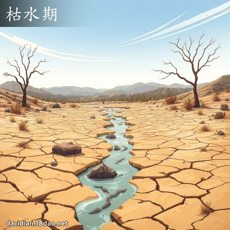 枯水期 - 國語大辭典配圖