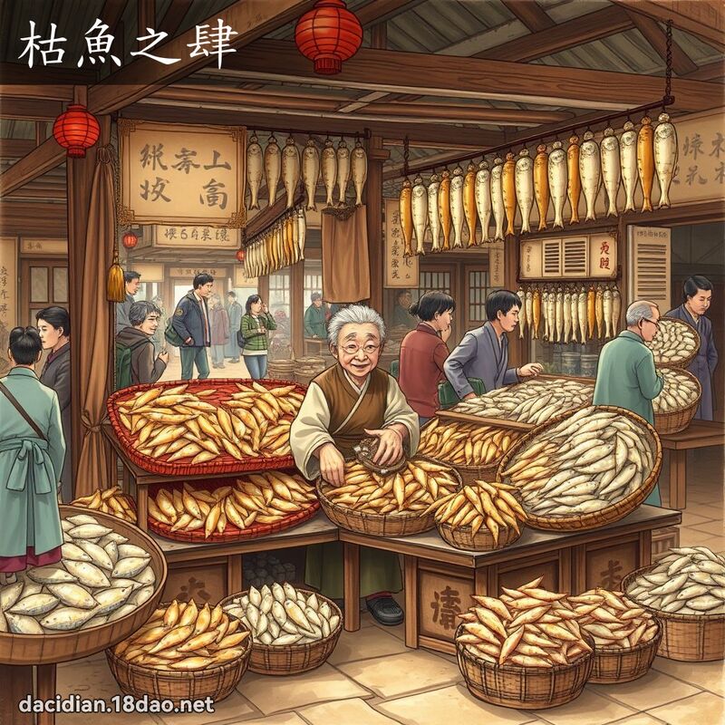 枯魚之肆 - 國語大辭典配圖