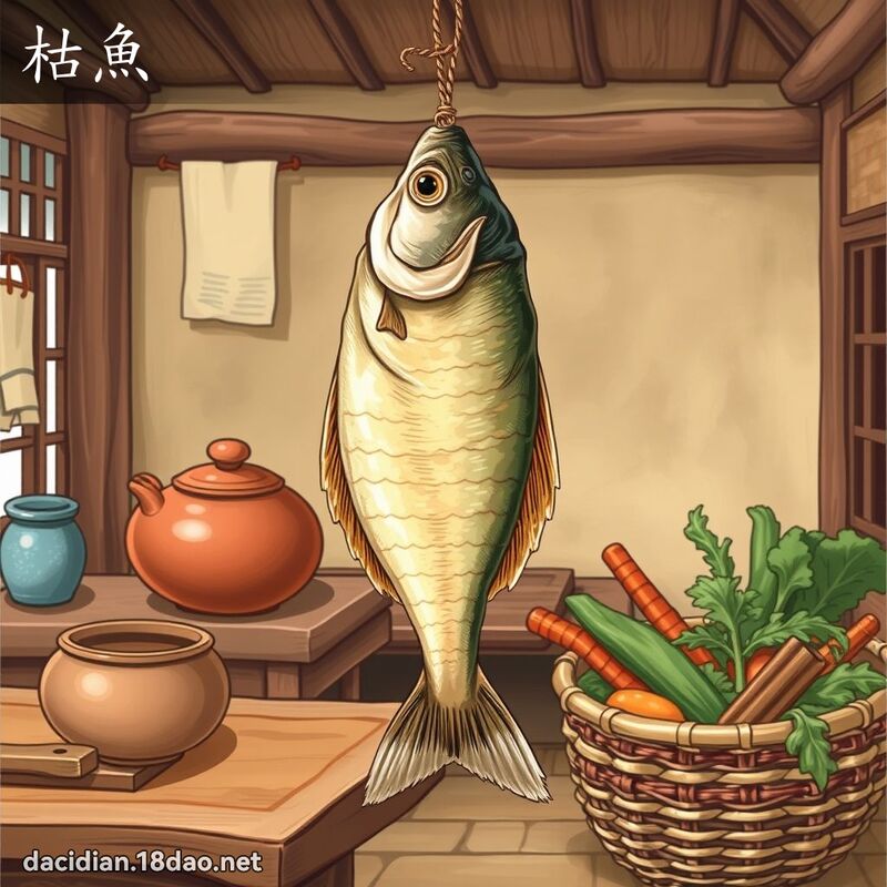 枯魚 - 國語大辭典配圖