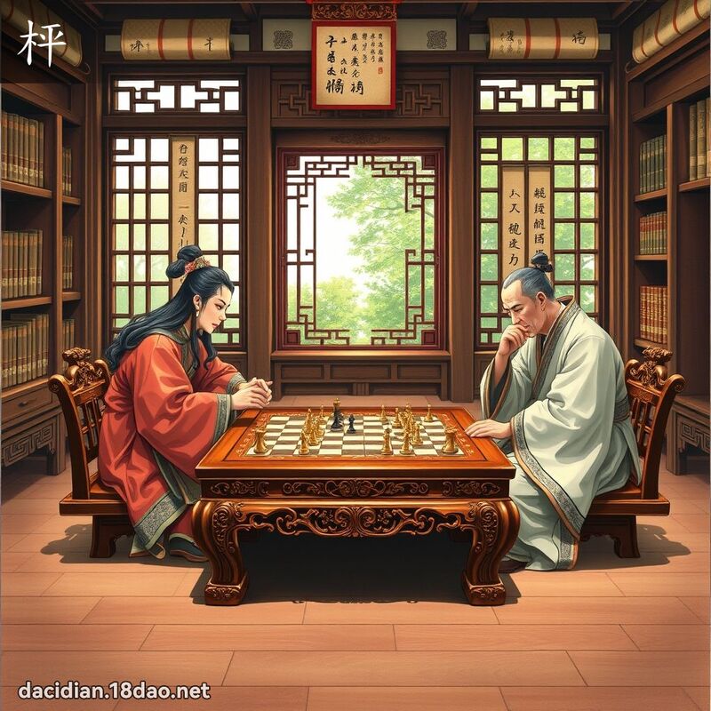 枰 - 國語大辭典配圖