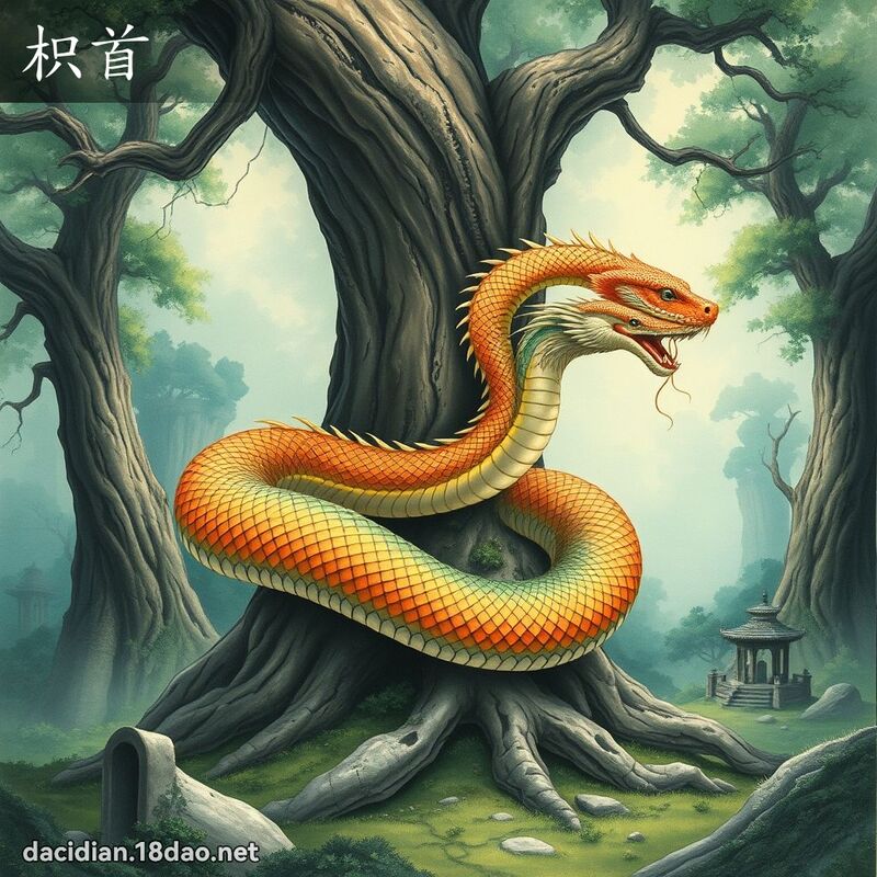 枳首 - 國語大辭典配圖