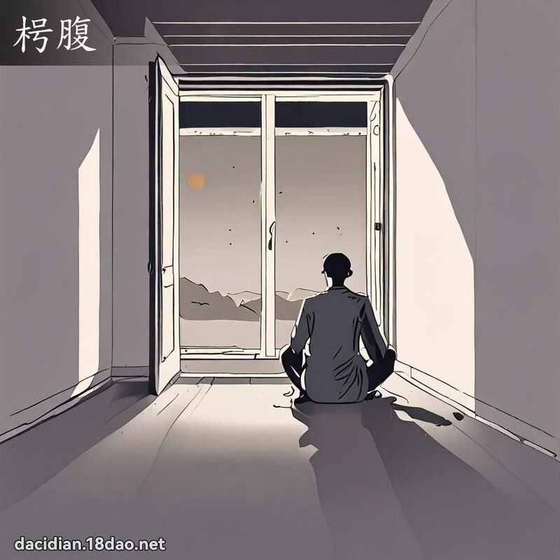 枵腹 - 国语大辞典配图