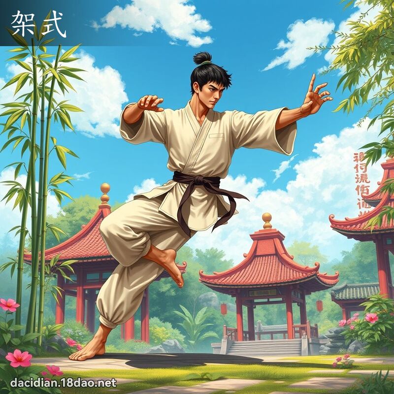 架式 - 国语大辞典配图