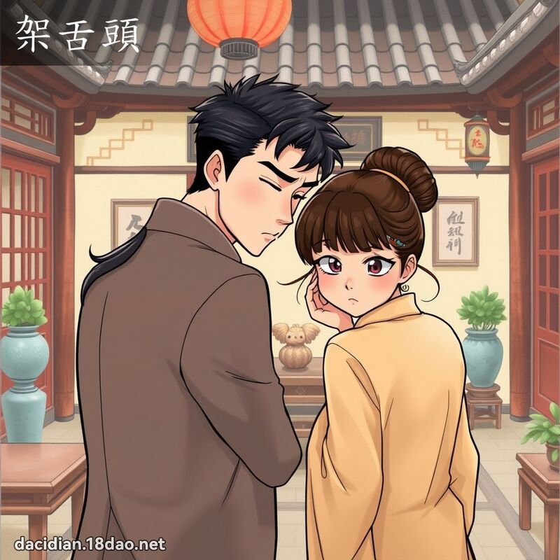 架舌頭 - 國語大辭典配圖