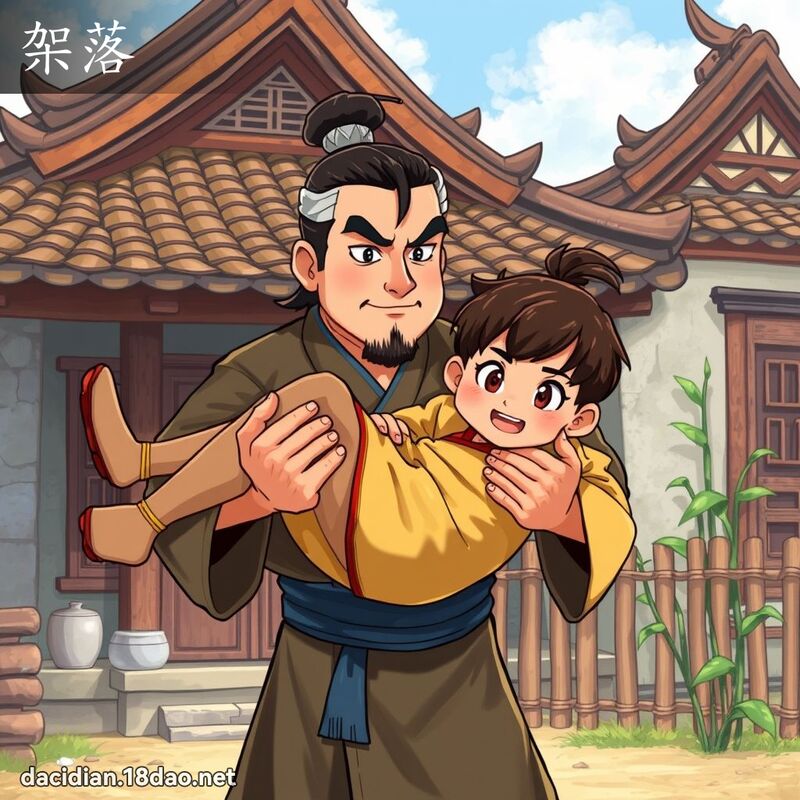 架落 - 國語大辭典配圖