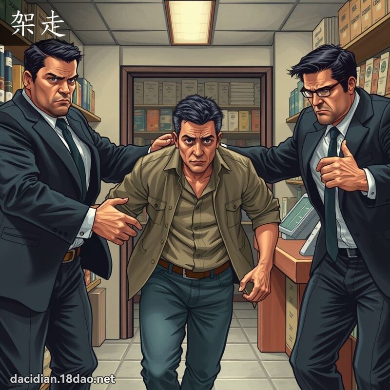 架走 - 國語大辭典配圖