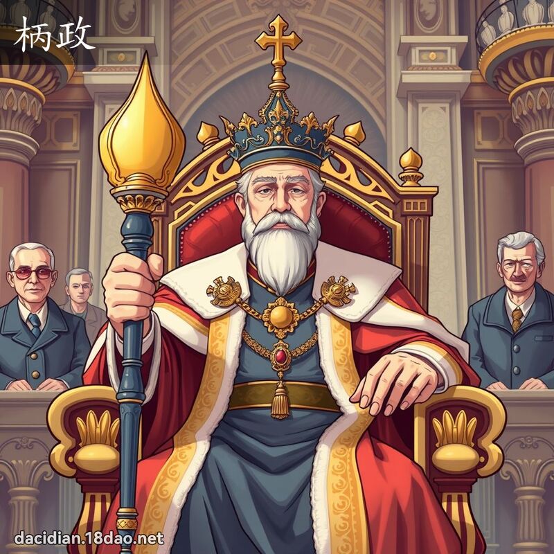 柄政 - 国语大辞典配图