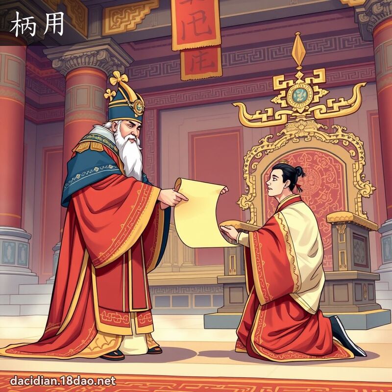 柄用 - 國語大辭典配圖