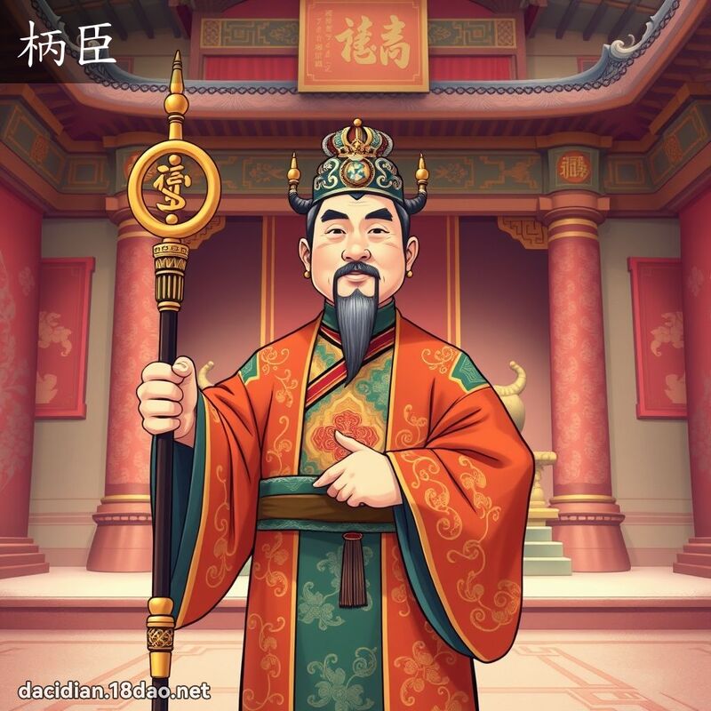 柄臣 - 國語大辭典配圖