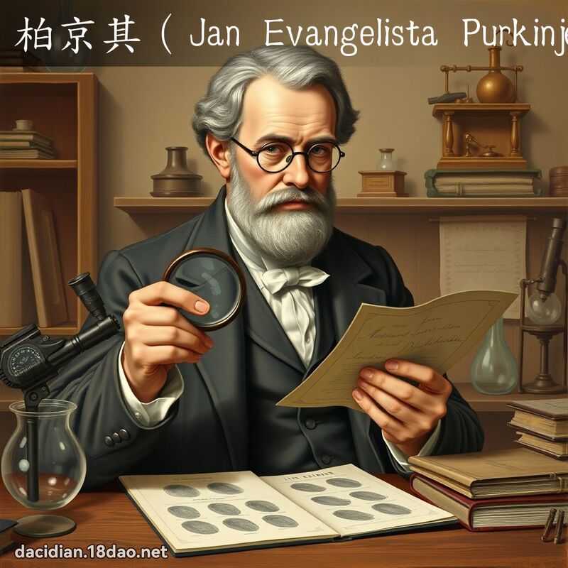 柏京其（Jan Evangelista Purkinje） - 国语大辞典配图