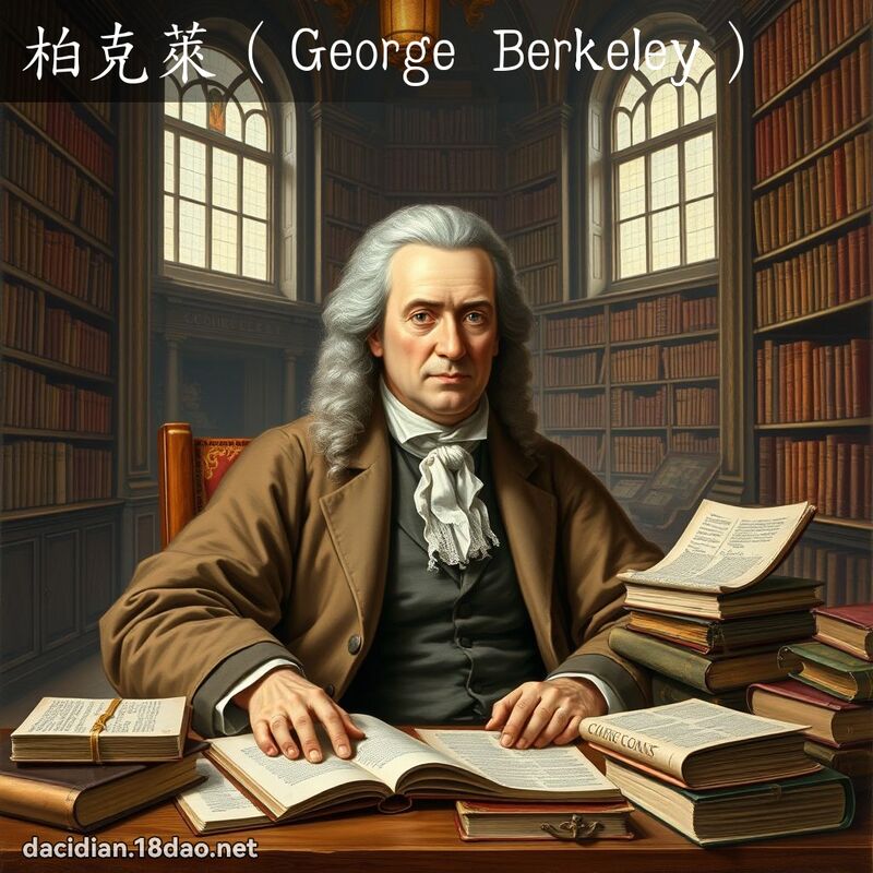 柏克莱（George Berkeley） - 国语大辞典配图