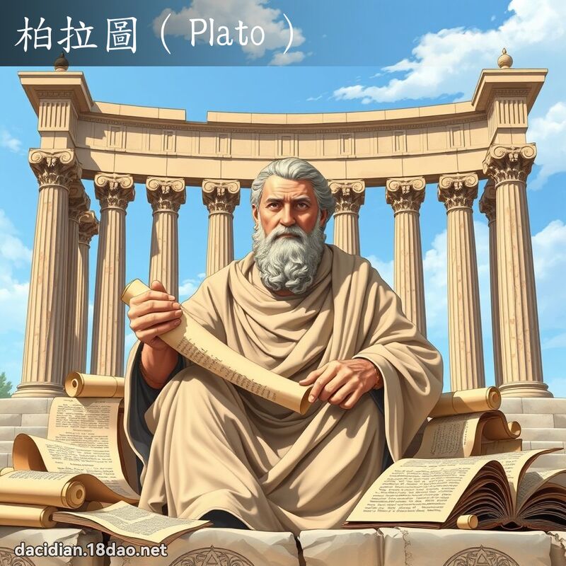 柏拉圖（Plato） - 國語大辭典配圖