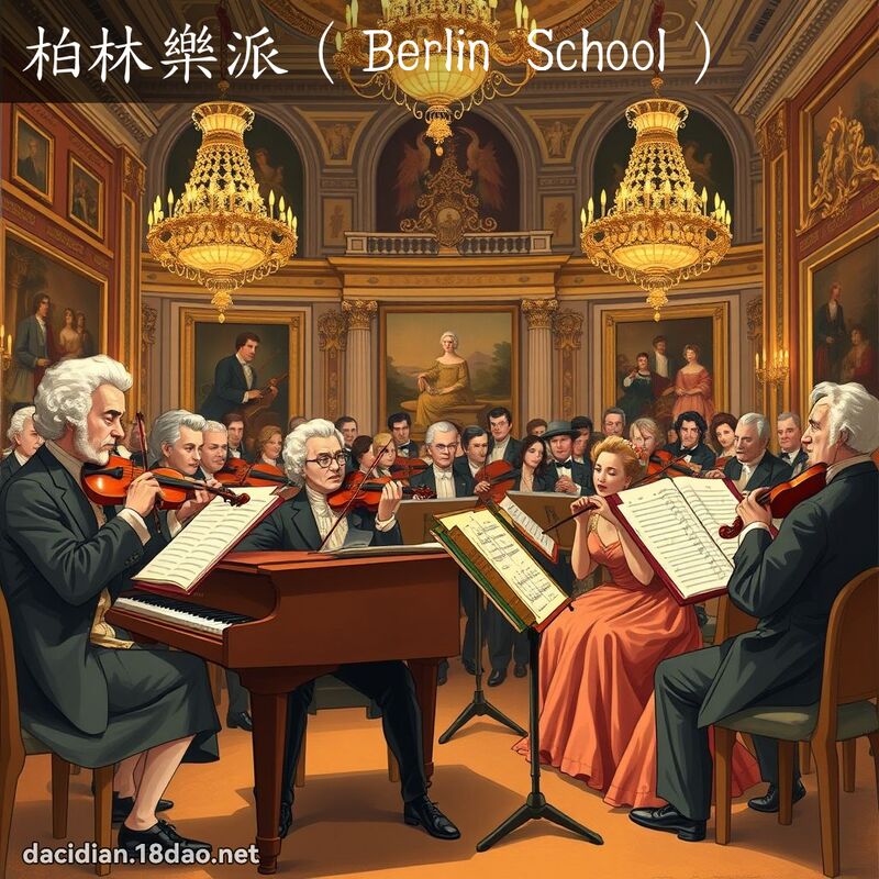 柏林樂派（Berlin School） - 國語大辭典配圖