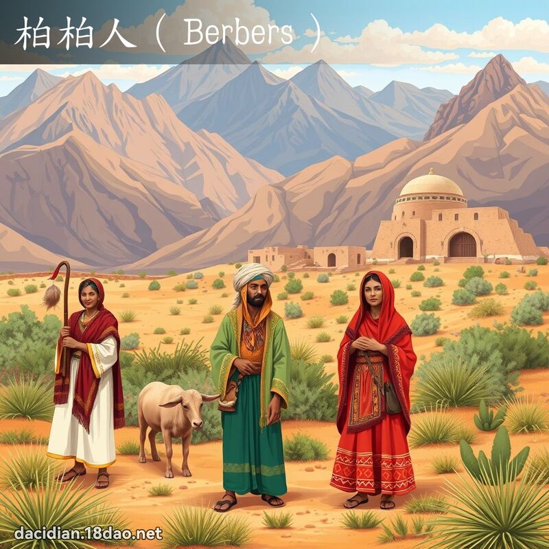 柏柏人（Berbers） - 國語大辭典配圖