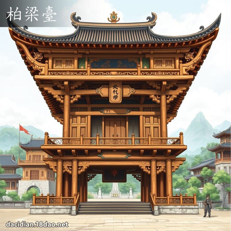 柏梁臺 - 國語大辭典配圖
