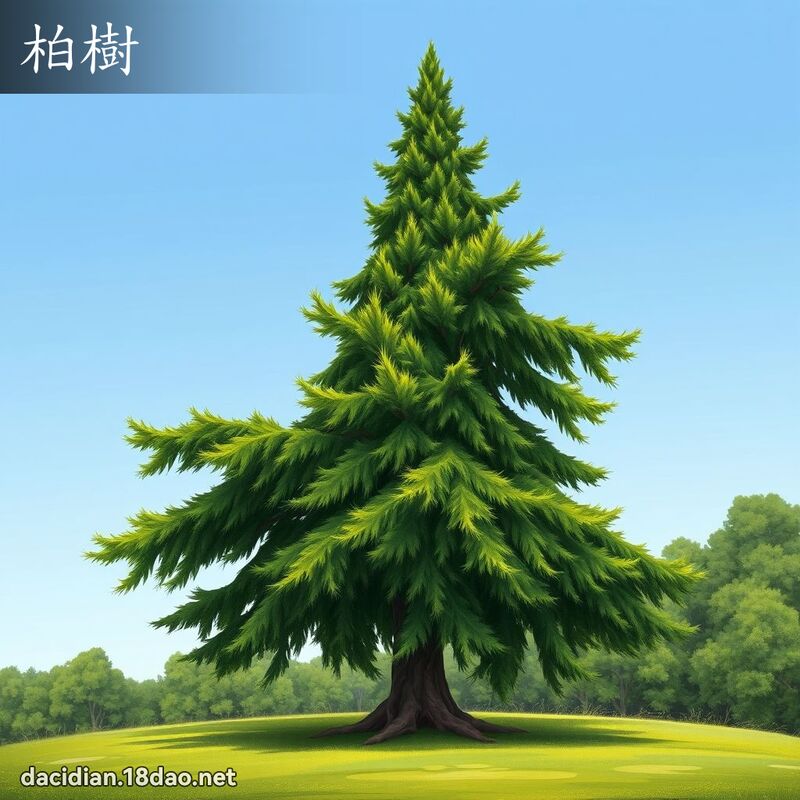 柏樹 - 國語大辭典配圖