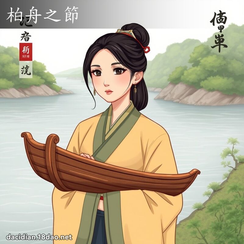 柏舟之節 - 國語大辭典配圖