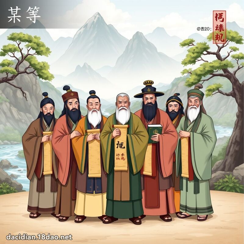 某等 - 國語大辭典配圖