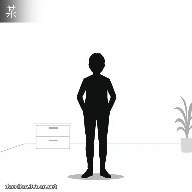 某 - 國語大辭典配圖