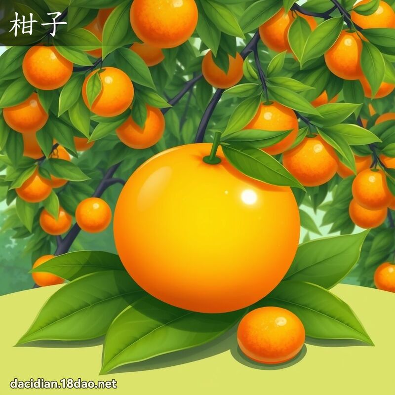 柑子 - 国语大辞典配图