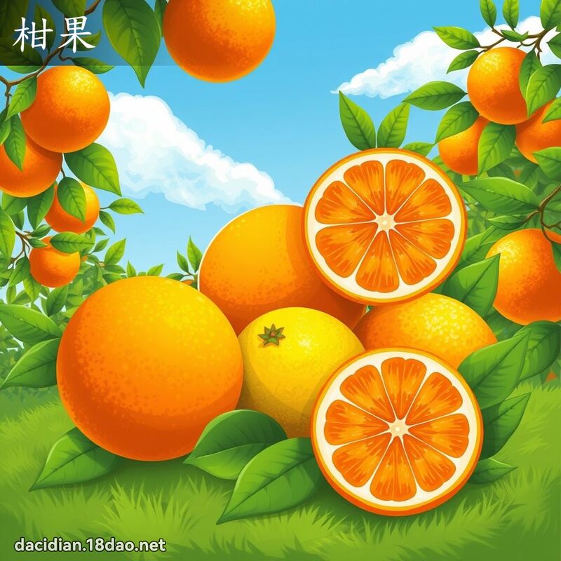 柑果 - 国语大辞典配图