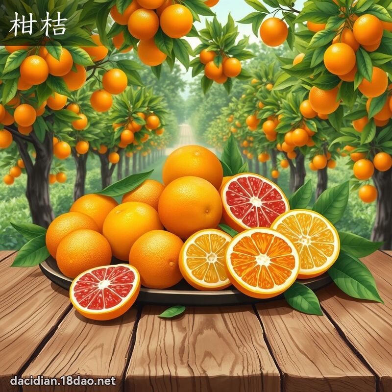 柑桔 - 國語大辭典配圖
