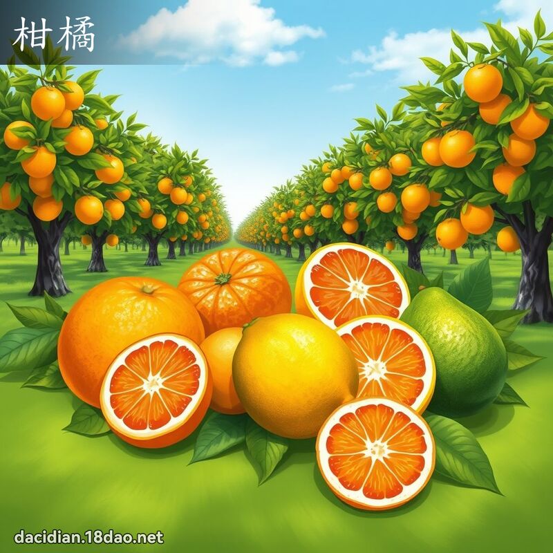 柑橘 - 國語大辭典配圖