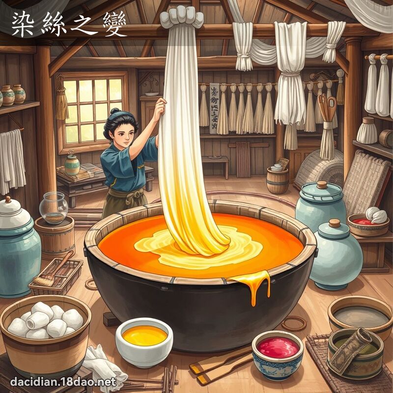 染絲之變 - 國語大辭典配圖