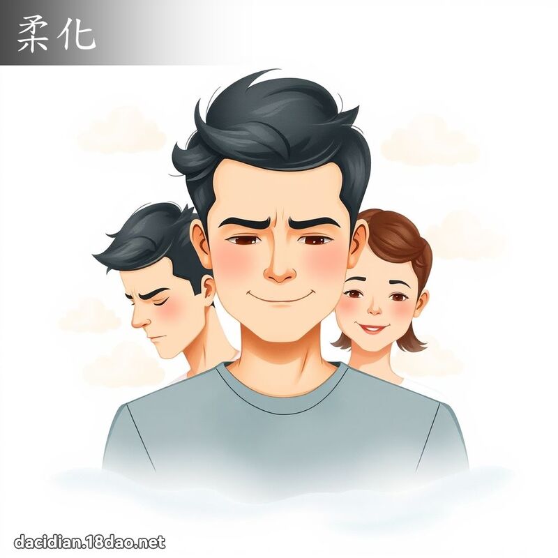 柔化 - 國語大辭典配圖