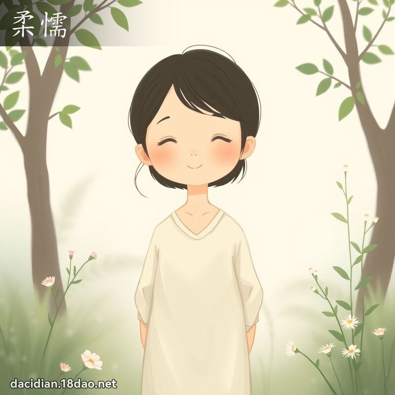 柔懦 - 国语大辞典配图
