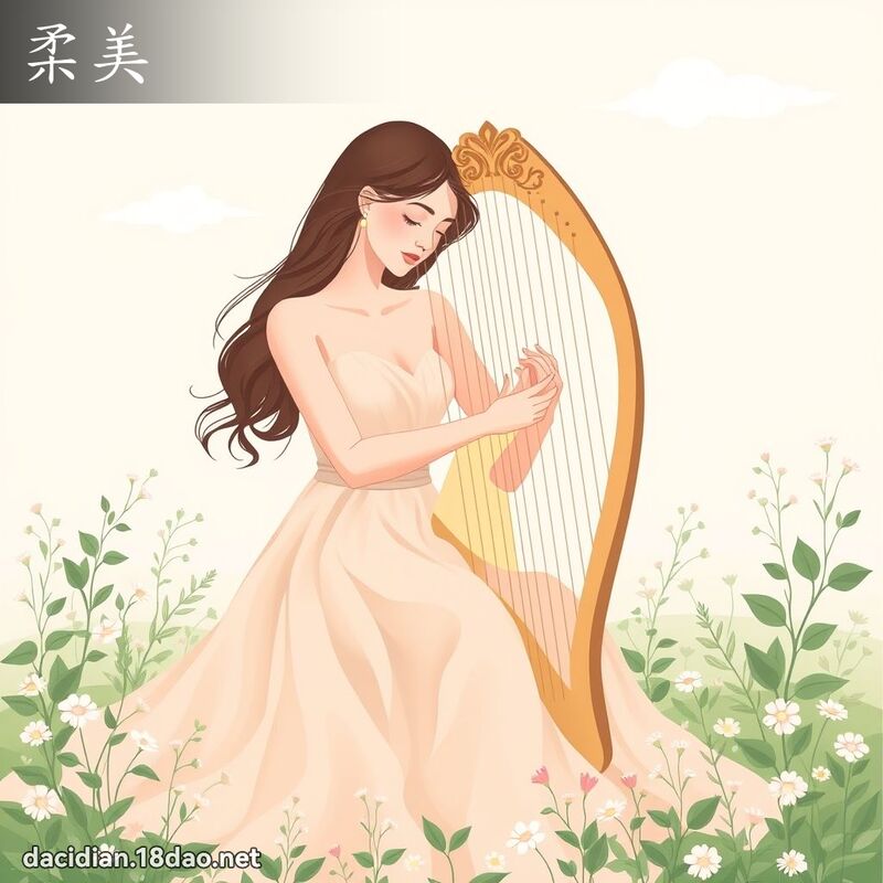 柔美 - 国语大辞典配图