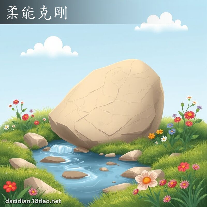 柔能克剛 - 國語大辭典配圖