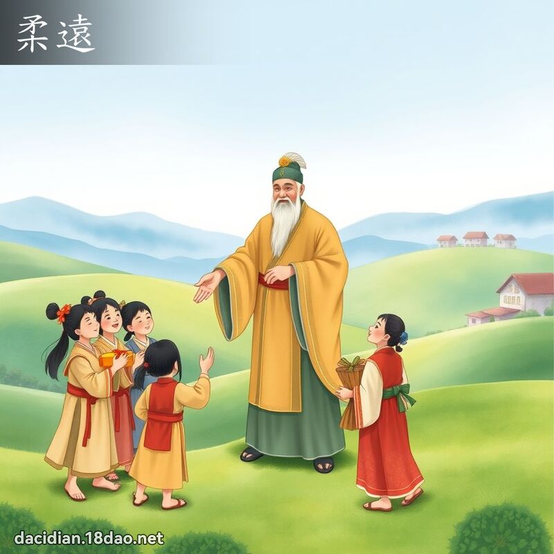 柔远 - 国语大辞典配图