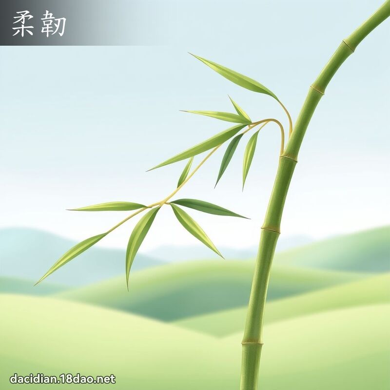 柔韌 - 國語大辭典配圖