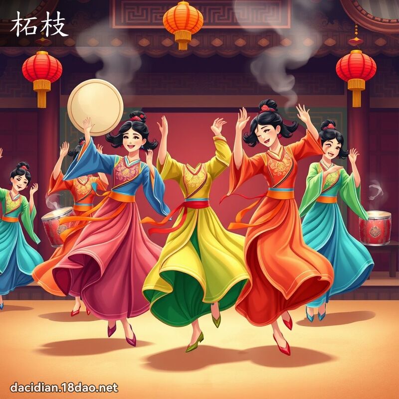 柘枝 - 國語大辭典配圖