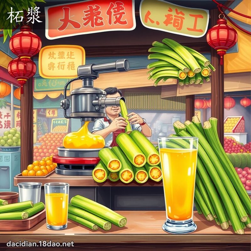 柘浆 - 国语大辞典配图