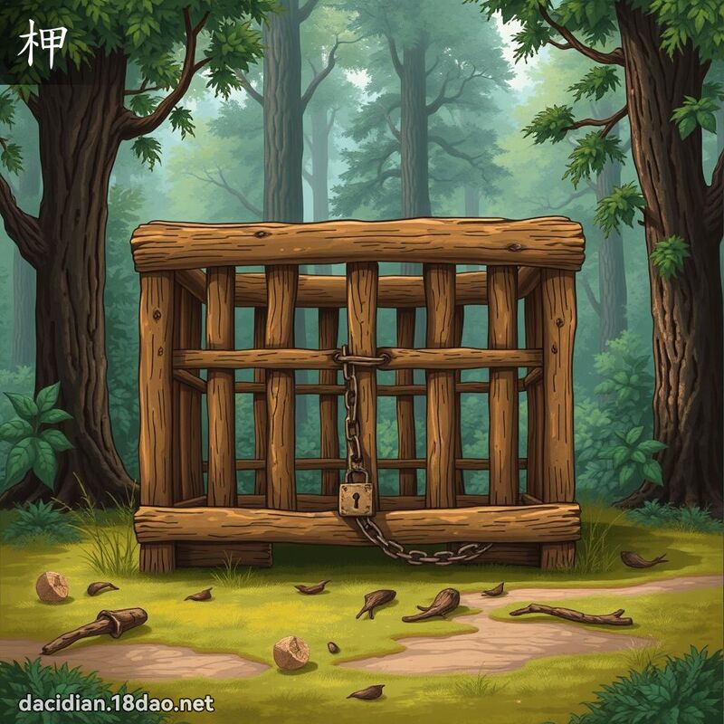 柙 - 国语大辞典配图