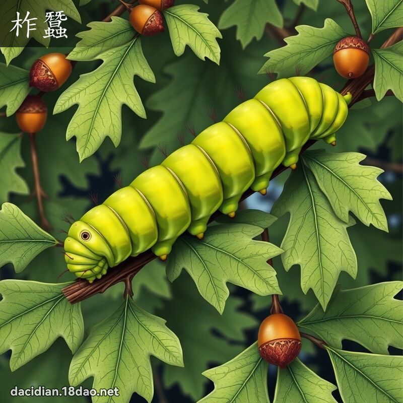 柞蠶 - 國語大辭典配圖