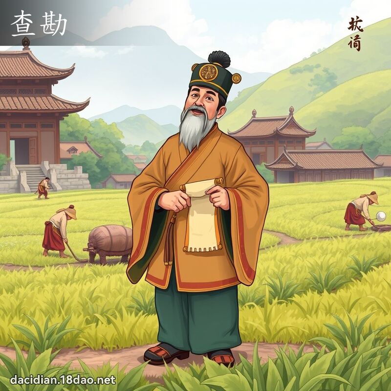 查勘 - 國語大辭典配圖