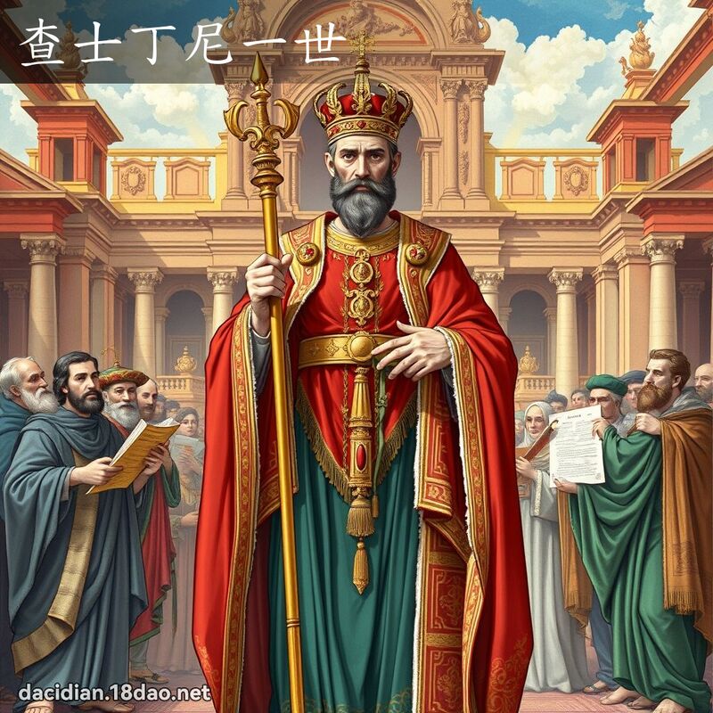 查士丁尼一世 - 国语大辞典配图
