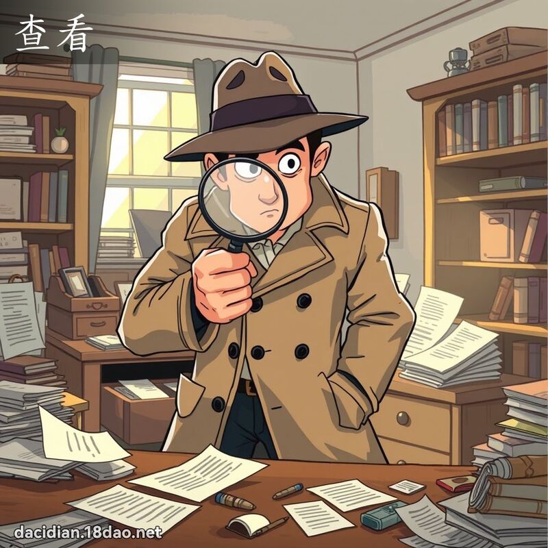查看 - 國語大辭典配圖