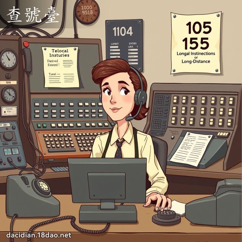 查號臺 - 國語大辭典配圖