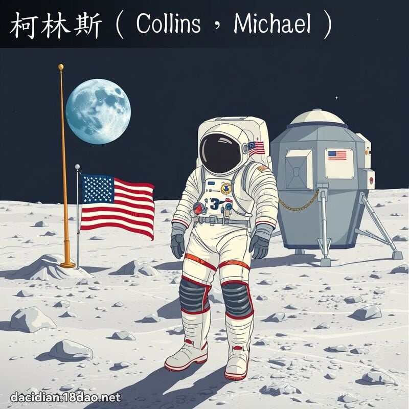 柯林斯（Collins，Michael） - 國語大辭典配圖