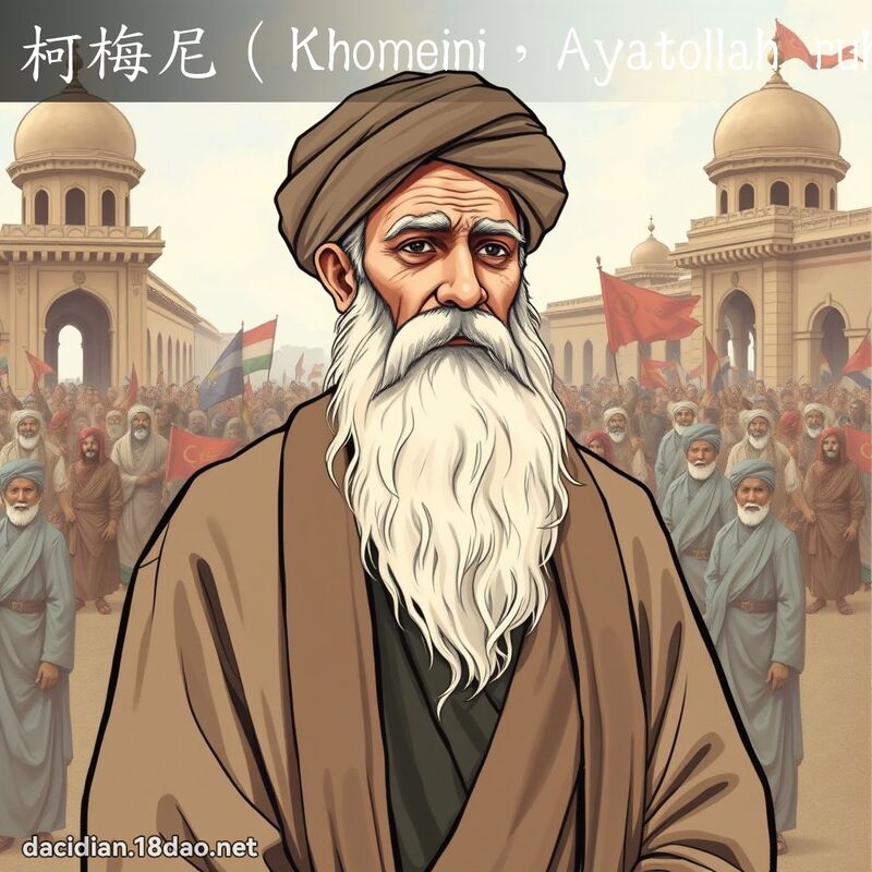柯梅尼（Khomeini，Ayatollah ruhollah） - 国语大辞典配图